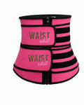 Pink/cheetah waist trainer
